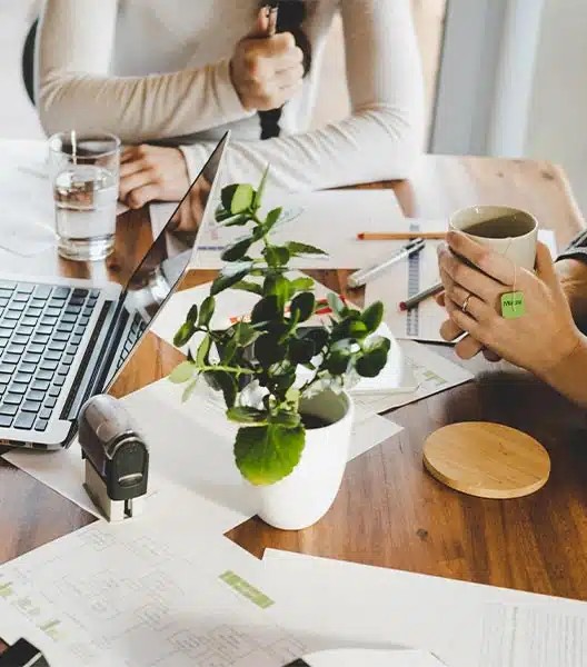 IT-Team bei der Arbeit